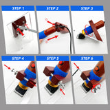 Carpet Trimmer with Shearing Guide